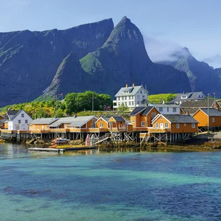 Juwelen Skandinaviens mit Nordkap